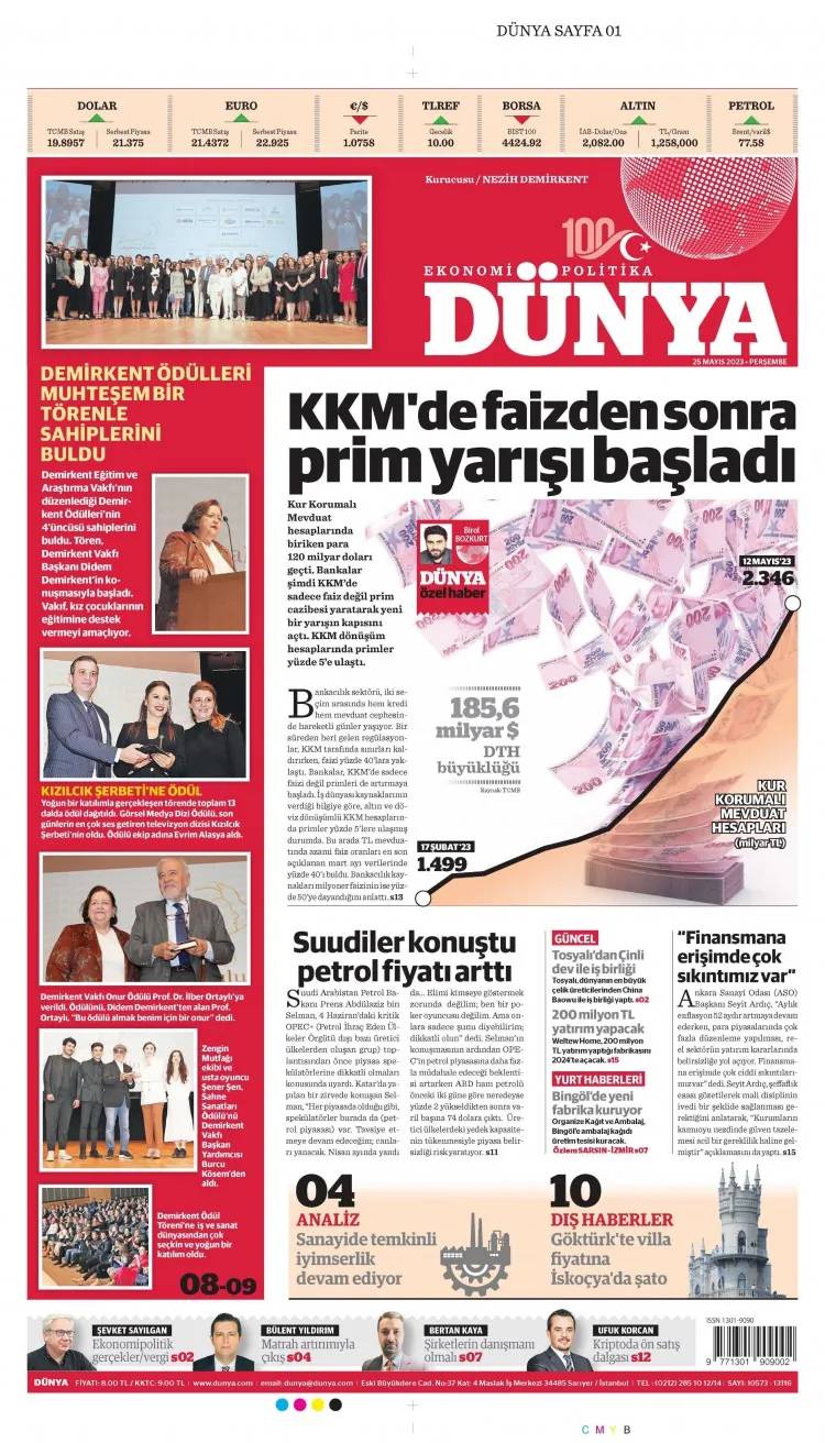 Kılıçdaroğlu, Özdağ protokolünü gazeteler bu gün nasıl gördü? 25 Mayıs 2023 perşembe gazete manşetleri 11