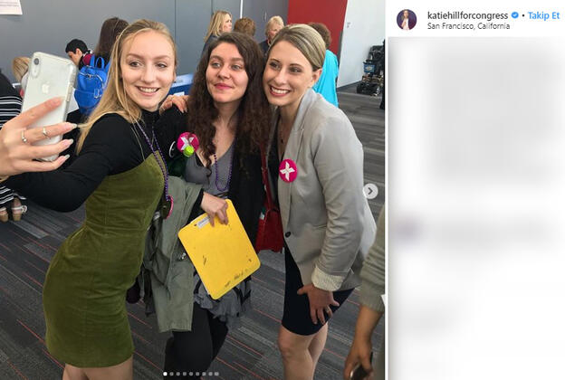 Genç siyasetçi Katie Hill'i yaşadığı üçlü ilişkinin kareleri ortaya çıktı 10