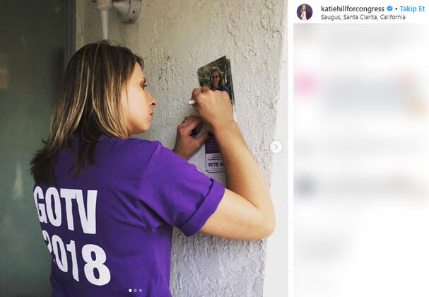 Genç siyasetçi Katie Hill'i yaşadığı üçlü ilişkinin kareleri ortaya çıktı 4