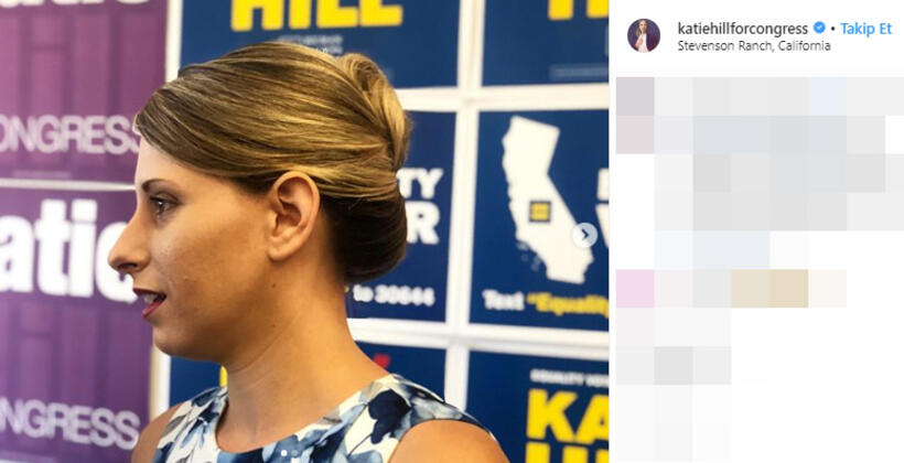 Genç siyasetçi Katie Hill'i yaşadığı üçlü ilişkinin kareleri ortaya çıktı 8