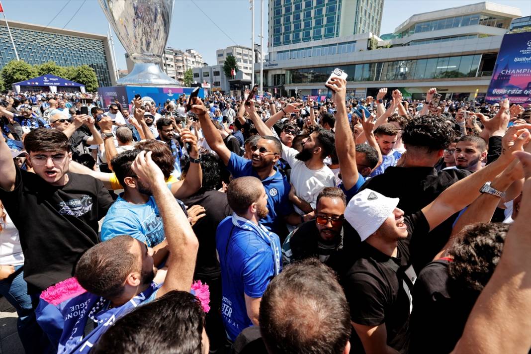 İstanbul'da oynanan Şampiyonlar Ligi finalinden kareler 18