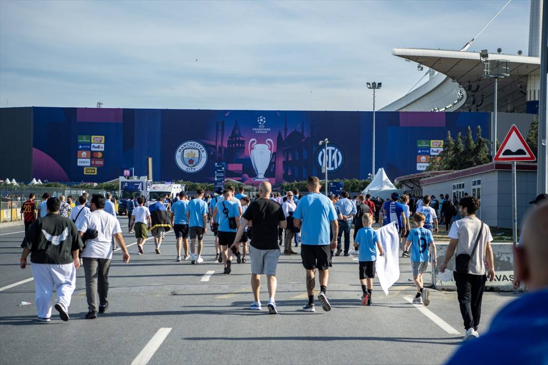 İstanbul'da oynanan Şampiyonlar Ligi finalinden kareler 5