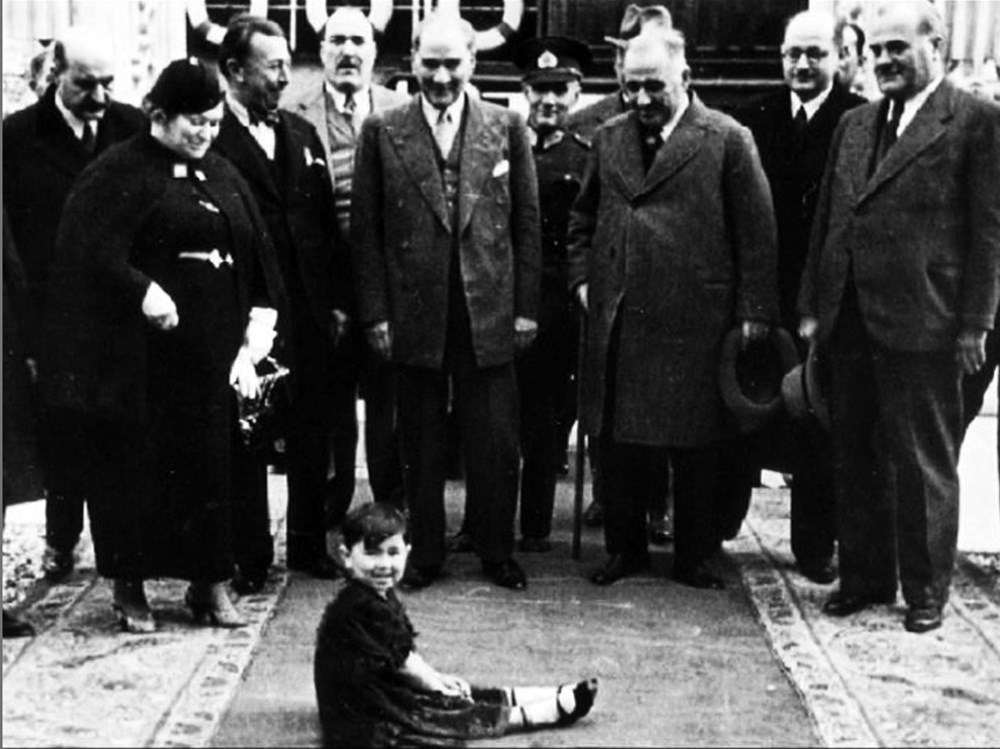 Cumhuriyetimizin 96.yılında Ulu Önder Atatürk'ün hiç bilinmeyen fotoğrafları... 30