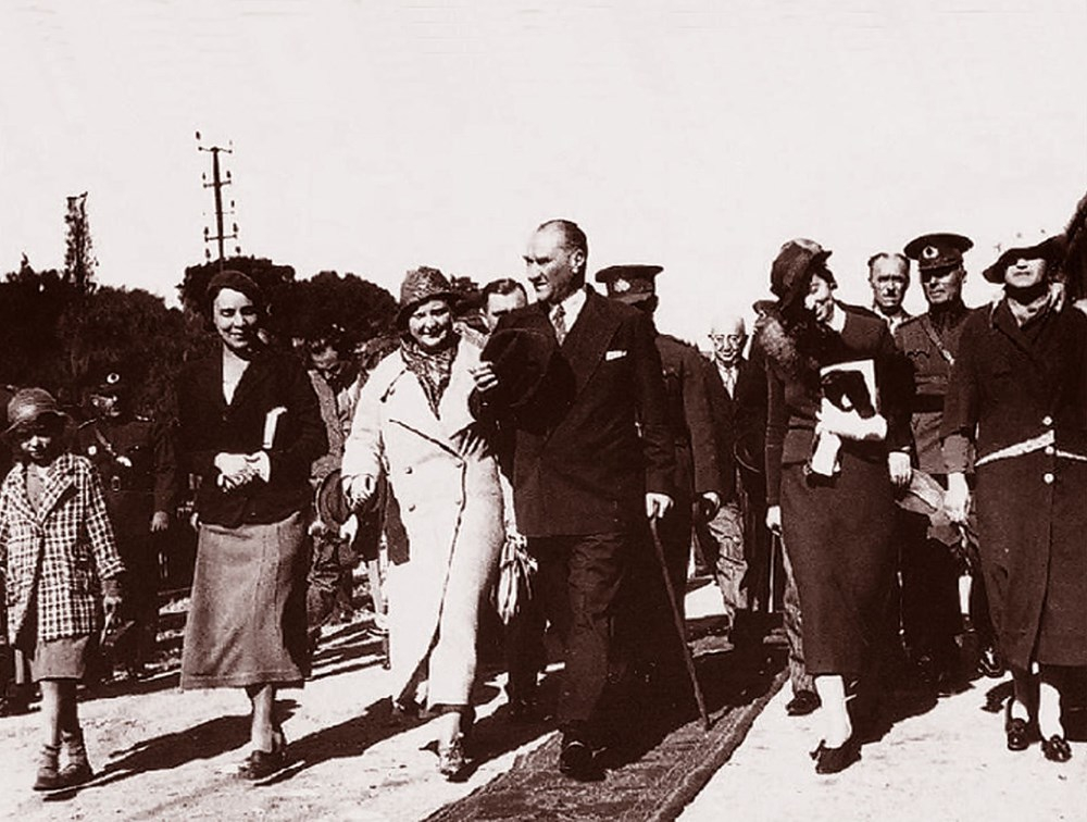Cumhuriyetimizin 96.yılında Ulu Önder Atatürk'ün hiç bilinmeyen fotoğrafları... 31