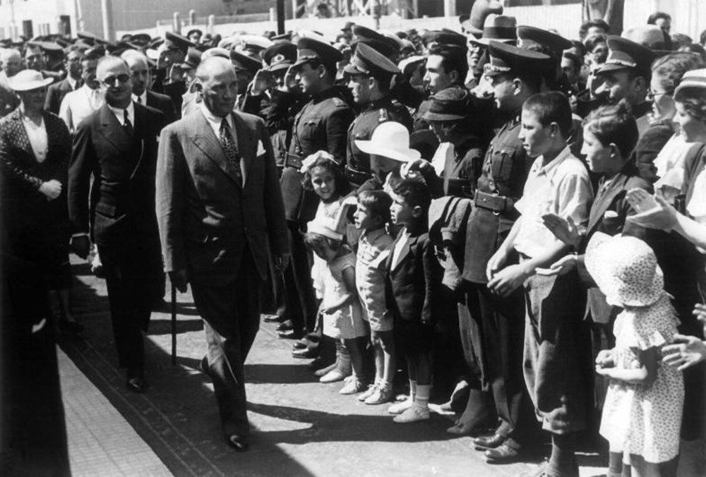 Cumhuriyetimizin 96.yılında Ulu Önder Atatürk'ün hiç bilinmeyen fotoğrafları... 4