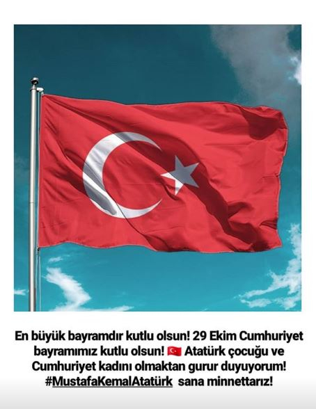 Ünlülerden 29 Ekim paylaşımları 6