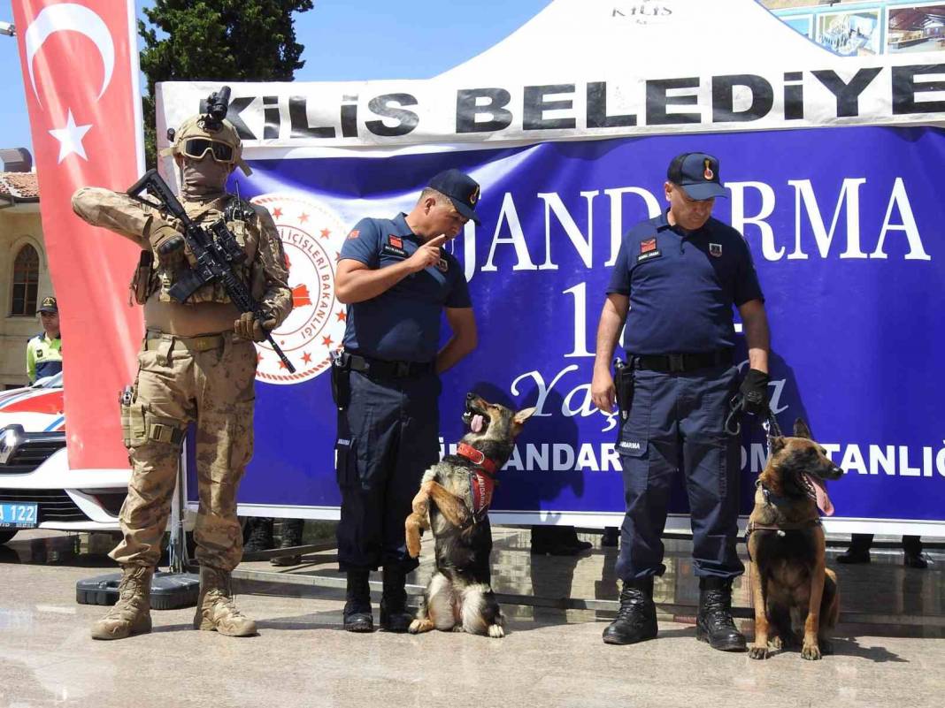 Kilis’te Jandarma Teşkilatı’nın 184. kuruluş yılı etkinliklerle kutlandı, İşte o muhteşem görüntüler 4