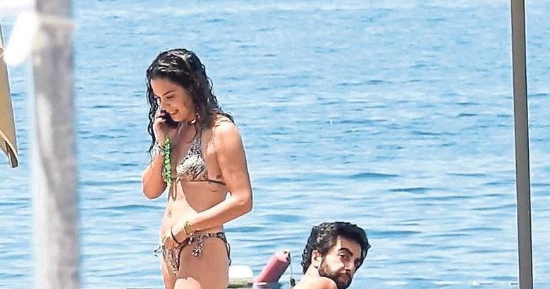 Aslı Bekiroğlu'nun tatil hali, sosyal medyada da büyük ilgi gördü, takipçileri güzel oyuncunun fotoğraflarına beğeni yağmuruna tuttu 5