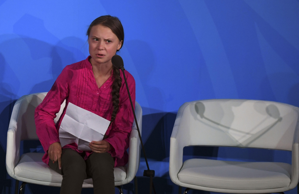 Dünya liderlerini hizaya getirmişti! İsveçli iklim aktivisti Greta Thunberg yine şaşırttı 2