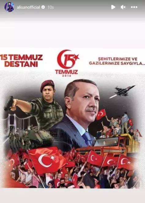 15 Temmuz'u unutmadılar tek yürek tek ses oldular, İşte ünlülerinden 15 Temmuz paylaşımları 15