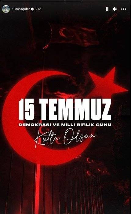 15 Temmuz'u unutmadılar tek yürek tek ses oldular, İşte ünlülerinden 15 Temmuz paylaşımları 22