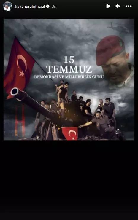 15 Temmuz'u unutmadılar tek yürek tek ses oldular, İşte ünlülerinden 15 Temmuz paylaşımları 5