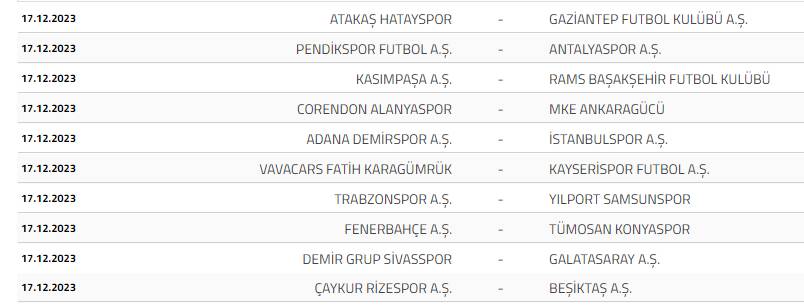 2023 - 2024 Trendyol Süper Lig fikstürü belli oldu, Ligler ne zaman başlıyor ne zaman bitiyor, derbiler kaçıncı hafta? İşte detaylar 20