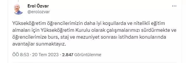 YKS sonuçları açıklandı! ÖSYM Başkanından çok önemli YKS açıklamaları! İşte tercih tarihleri! 20