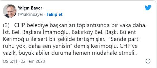 İmamoğlu'ndan Kılıçdaroğlu'na rest:  "Siz genel başkanlığa devam ederseniz, yerel seçimlerde ben yokum" 8