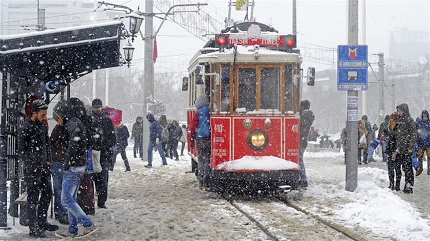Önce 20 santimetre kar var, sonra pastırma sıcakları 5
