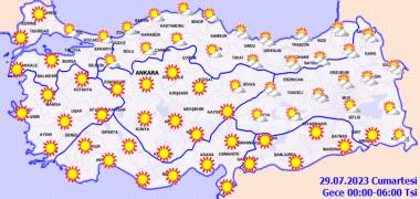 Ülke Geneli 28 Temmuz Cuma hava durumu nasıl olacak? Meteoroloji açıkladı! 16