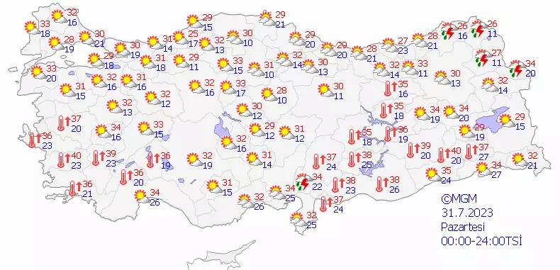 Sıcak hava geri dönüyor, Uyarı  üzerine uyarı geliyor!  Eyyam-ı bahurun sıcakları geliyor 16