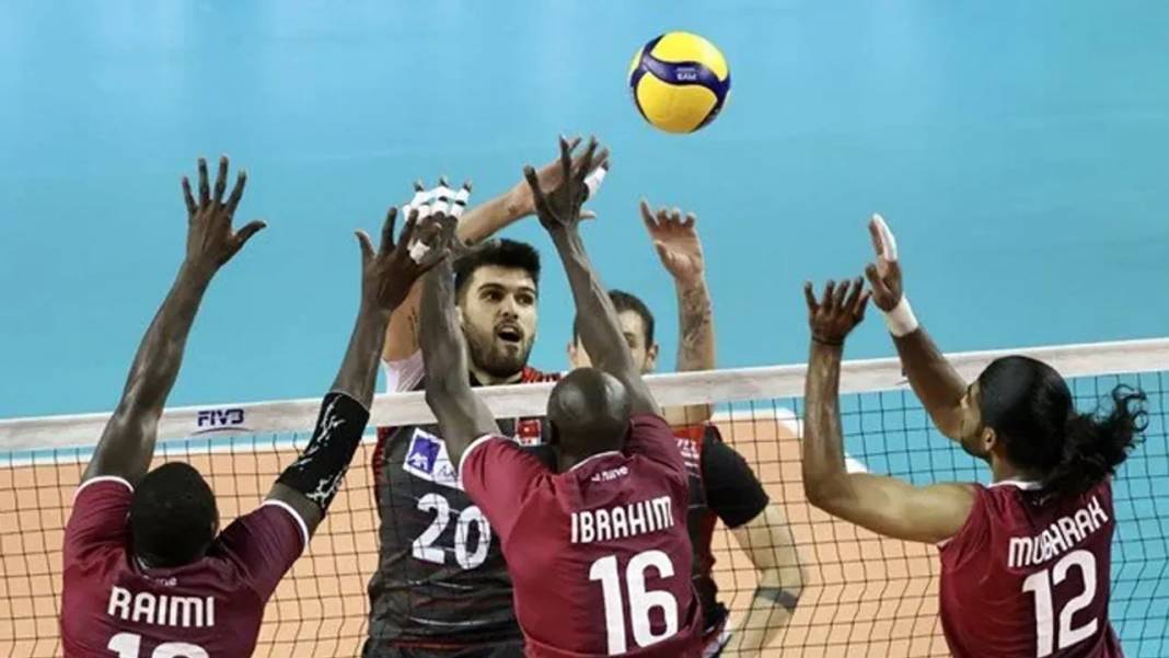 A Milli Erkek Voleybol Milli takımımızdan büyük başarı! Finalde Katar'ı yenerek şampiyon oldular 3