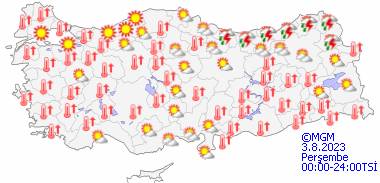 Ülke Geneli 1 Ağustos Salı hava durumu nasıl olacak? Meteoroloji açıkladı! 17