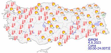 Ülke Geneli 2 Ağustos Çarşamba hava durumu nasıl olacak? 5 gün haritalı hava durumu 16