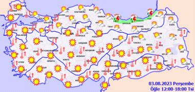 Ülke Geneli 3 Ağustos Perşembe hava durumu nasıl olacak? Bu gün dışarı çıkmayın! 15