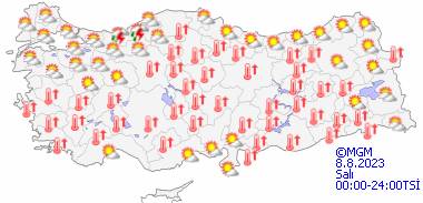 6 Ağustos Pazar hava durumu nasıl olacak? işte bölge ve illere göre hava durumu 17