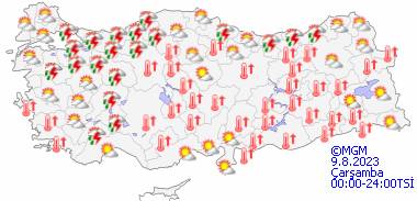 6 Ağustos Pazar hava durumu nasıl olacak? işte bölge ve illere göre hava durumu 18