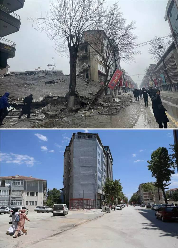 Kahramanmaraş merkezli Asrın felaketi depremin üzerinden 6 ay geçti! Depremin yıktığı şehirlerin son hali görüntülendi 11