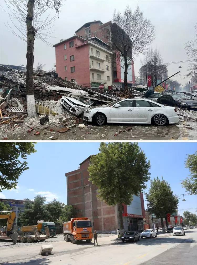 Kahramanmaraş merkezli Asrın felaketi depremin üzerinden 6 ay geçti! Depremin yıktığı şehirlerin son hali görüntülendi 13