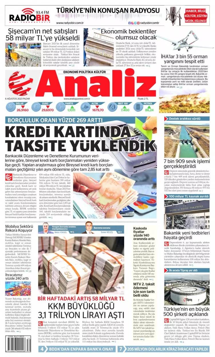 6 Ağustos gazete manşetleri "Korkaktan Başkan olmaz" 9