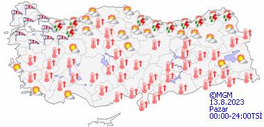 Bu gün hava nasıl olacak? 11 Ağustos Cuma hava durumu 16