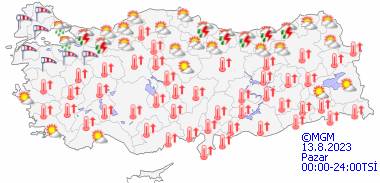 Bu gün hava nasıl olacak? 12 Ağustos Cumartesi hava durumu 16