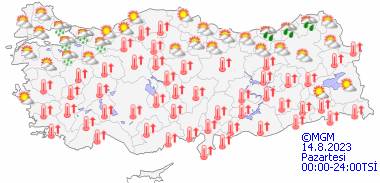 Bu gün hava nasıl olacak? 12 Ağustos Cumartesi hava durumu 17