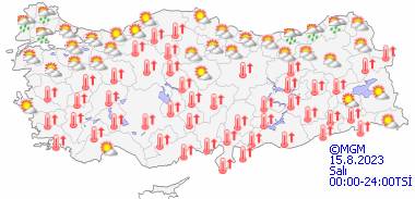 Bu gün hava nasıl olacak? 12 Ağustos Cumartesi hava durumu 18