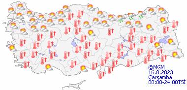 Bu gün hava nasıl olacak? 12 Ağustos Cumartesi hava durumu 19