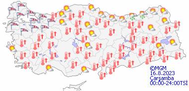 Bu gün hava durumu nasıl olacak? 14 Ağustos Pazartesi hava durumu 17