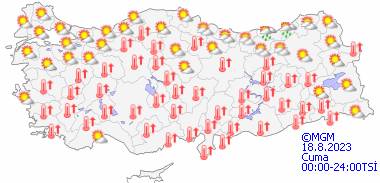 Bu gün hava durumu nasıl olacak? 14 Ağustos Pazartesi hava durumu 19