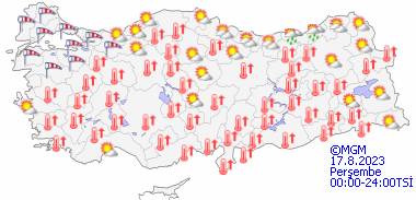 Bu gün hava durumu nasıl olacak? 15 Ağustos Salı hava durumu 17