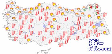 Bu gün hava durumu nasıl olacak? 15 Ağustos Salı hava durumu 18