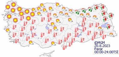 Bu gün hava durumu nasıl olacak? 16 Ağustos Çarşamba hava durumu 19