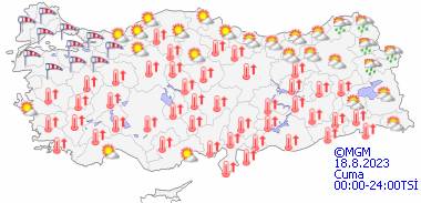 Meteoroloji açıkladı! Bu gün hava durumu nasıl olacak? 17 Ağustos Perşembe hava durumu 16