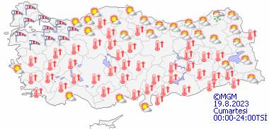 Meteoroloji açıkladı! Bu gün hava durumu nasıl olacak? 17 Ağustos Perşembe hava durumu 17