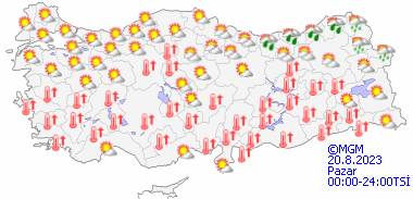 Meteoroloji açıkladı! Bu gün hava durumu nasıl olacak? 17 Ağustos Perşembe hava durumu 18