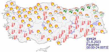 Meteoroloji açıkladı! Bu gün hava durumu nasıl olacak? 17 Ağustos Perşembe hava durumu 19