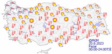 Meteoroloji açıkladı! Bu gün hava durumu nasıl olacak? 18 Ağustos Cuma hava durumu 16