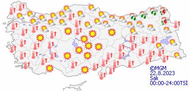 Sıcaklıklar ne kadar devam edecek, Bu gün hava durumu nasıl olacak? 19 Ağustos Cumartesi hava durumu 17