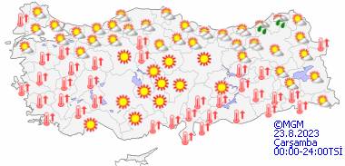 Sıcaklıklar ne kadar devam edecek, Bu gün hava durumu nasıl olacak? 19 Ağustos Cumartesi hava durumu 18