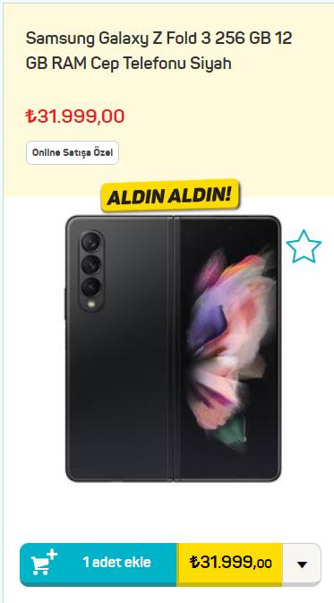 Aldınız aldınız sakın geç kalmayın! A 101 market 2.099, 00 TL'ye cep telefonu satışa sundu 1