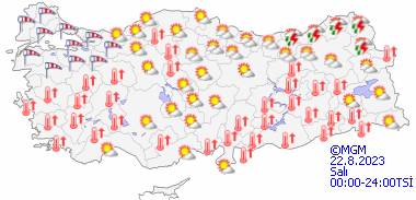 Sıcaklıklar ne kadar daha devam edecek? 20 Ağustos Pazar hava durumu nasıl olacak 17